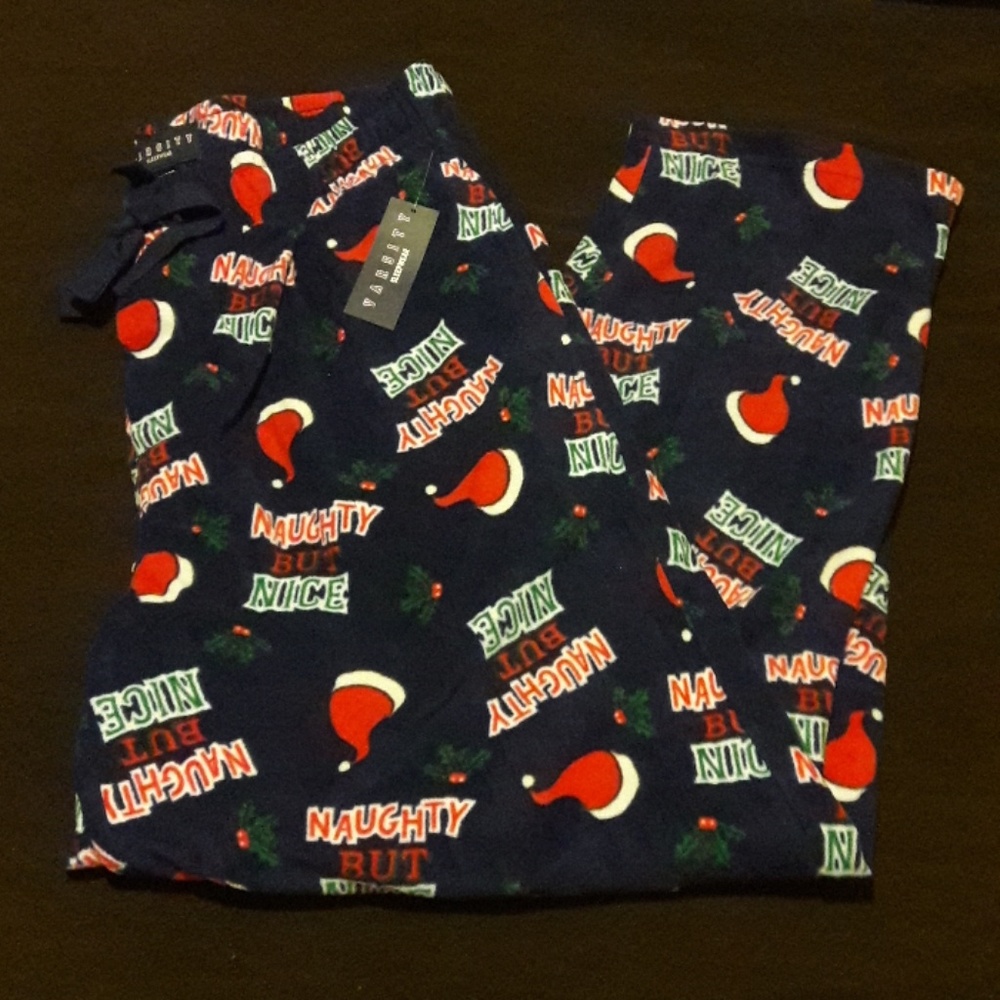 Varsity sleepwear pajama pants.